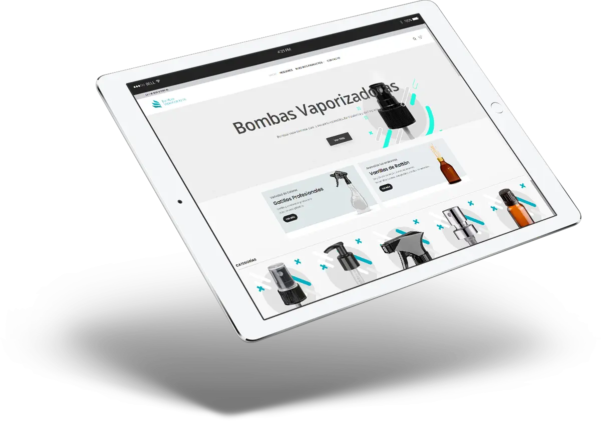 Imagen Bombas Vaporizadoras Web